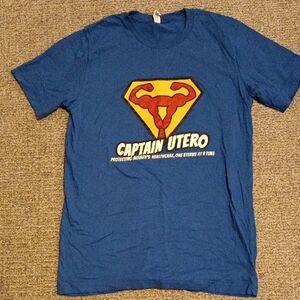Captain Utero Blue Graphic T-Shirt